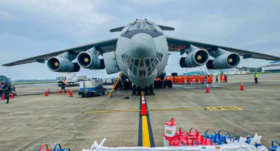 India Sends Sniffer Dogs, 80 Rescuers, and Aid